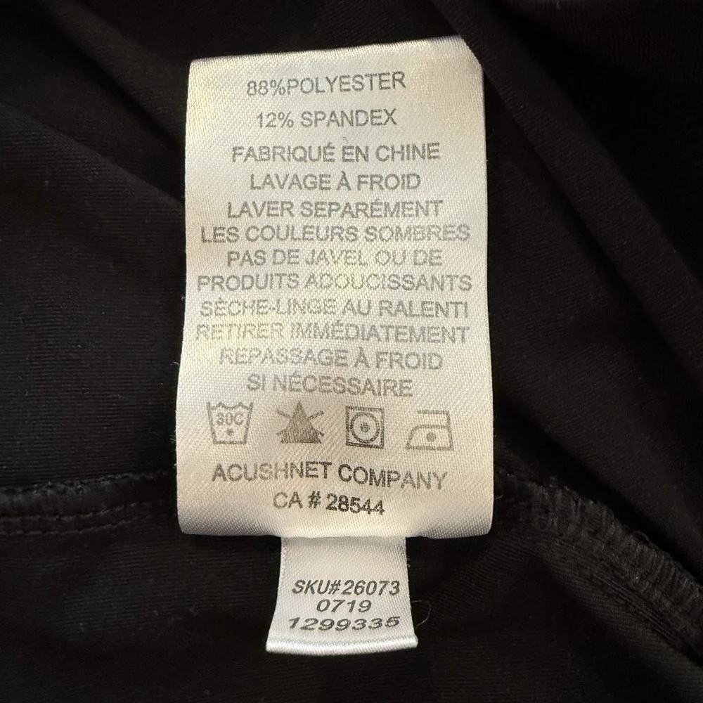 FootJoy Mens Large Polo Shirt Short Sleeve Grey‎